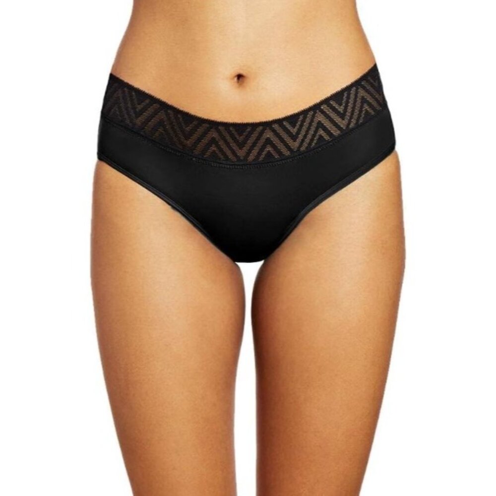 NWT Thinx Hiphugger Period Underwear for Women black size XLarge